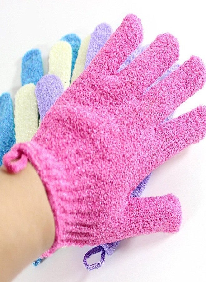 Nidy® Double Sided Exfoliating Gloves Body Scrubber Scrubbing Glove Bath Mitts Scrubs for Shower, Body Spa Massage Dead Skin Cell Remover 1 Pair - Image 3