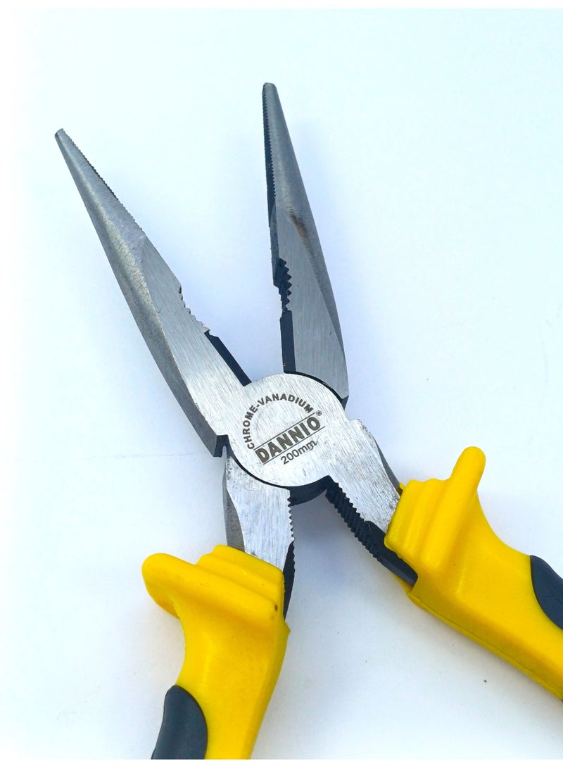 Dannio Long Nose Plier DN610208 – 8 Inch Professional Precision Plier - Image 2