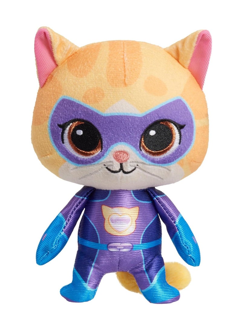 7 Inch Small Plush Stuffed Animal, Sparkle, Kitten, Kids Toy Ages 2+ - Image 1