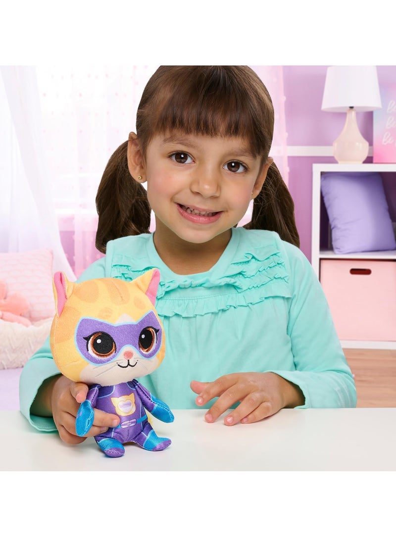 7 Inch Small Plush Stuffed Animal, Sparkle, Kitten, Kids Toy Ages 2+ - Image 4