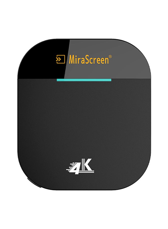 Mirascreen G5 Plus 2.4G/5G WiFi Display Receiver V6566 Black - Image 1