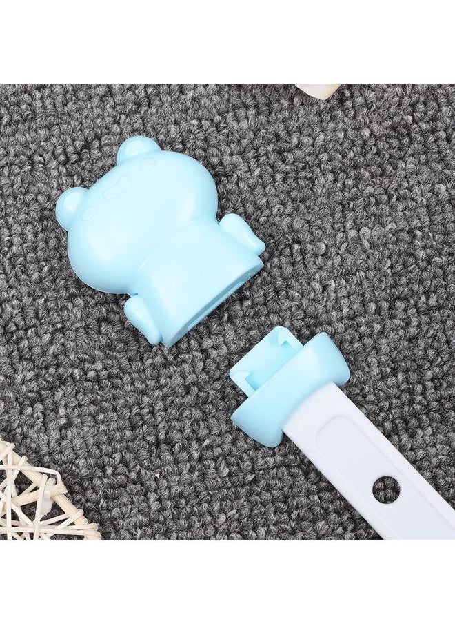 Thoraya 5 PCS/Pack Bear Shaped Four-gear Adjustable Multi-function Baby Proof Safety Lock (Blue)  - Image 5