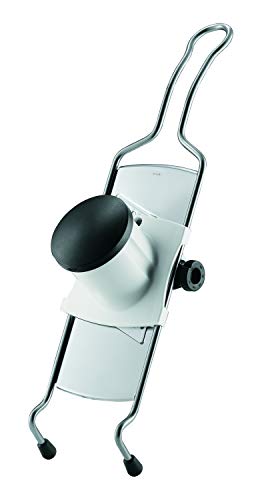 RÖSLE Rosle 95028 Stainless Steel Adjustable Gourmet Food Slicer Hand-Held Mandoline With Hand Guard - Image 3