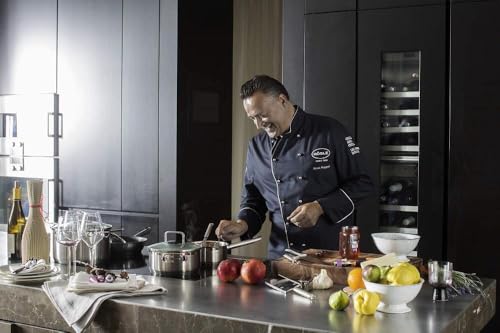 RÖSLE Rosle 95028 Stainless Steel Adjustable Gourmet Food Slicer Hand-Held Mandoline With Hand Guard - Image 2