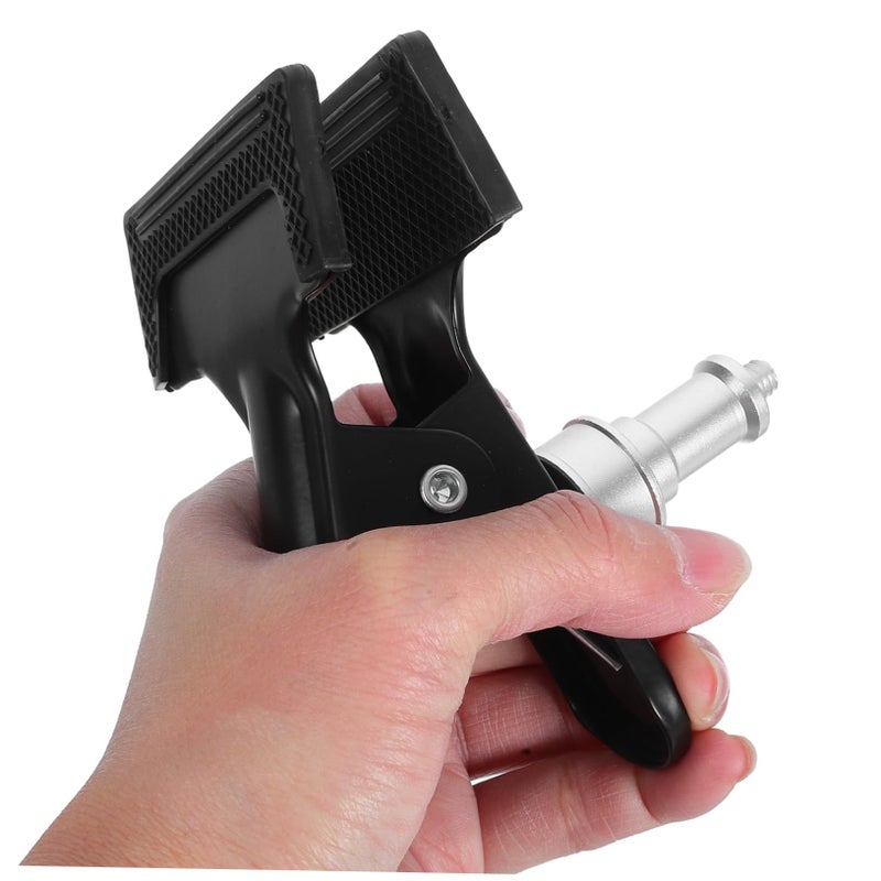 Heavy Duty Black Spring Clamps For Photography Backdrop Secure Grip Muslin - Image 5