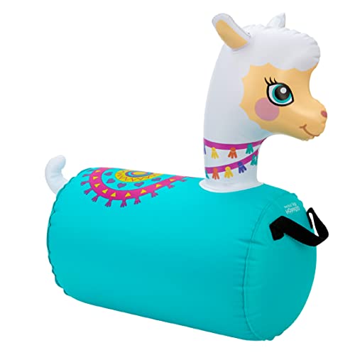 WADDLE Hip Hopper Inflatable Hopping Animal Bouncer Llama Ages 2 and Up Supports Up to 85 Pounds - Image 1