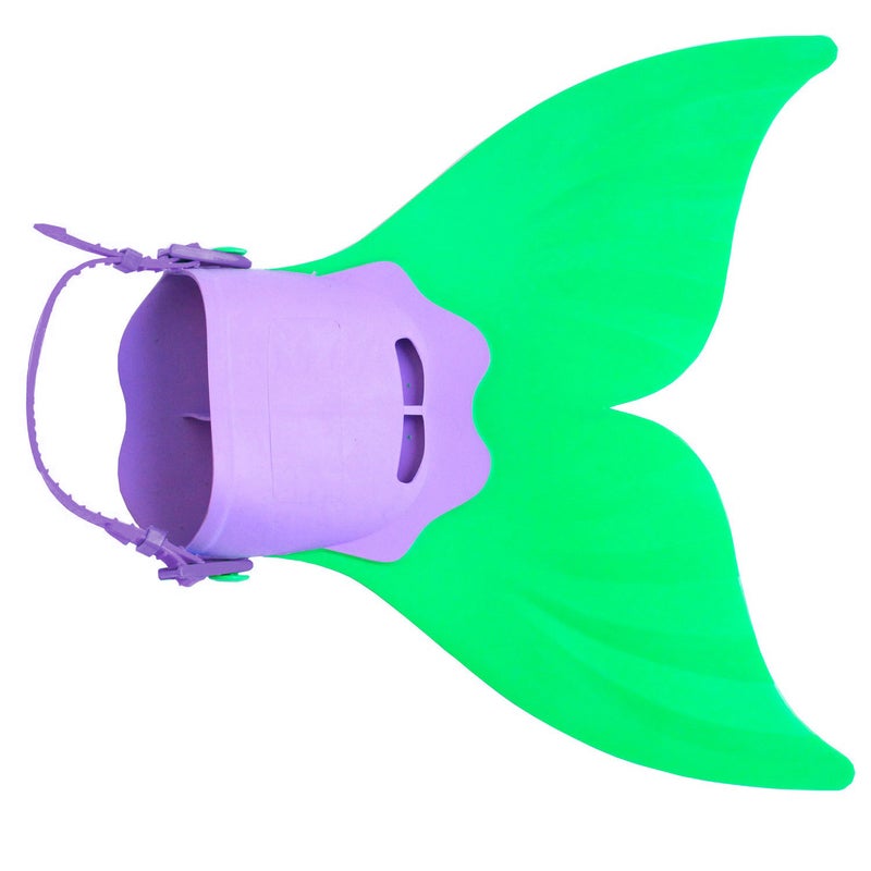 Mermaid flippers children's frog shoes wholesale mermaid conjoined flippers Whale Tail Flippers single flippers - Image 4