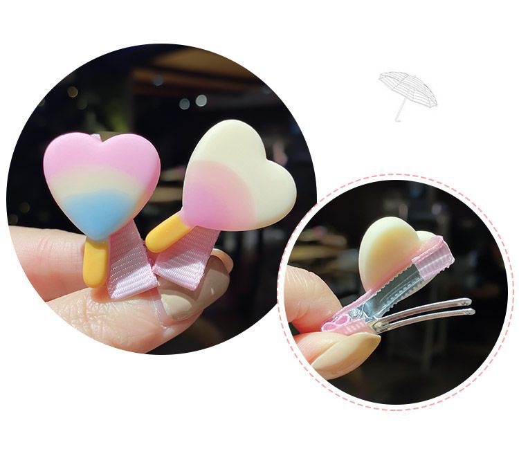 14 PCS Baby Girls Hair Clips, Colourful & Cute Hair Accessories | Multicolour - Image 3