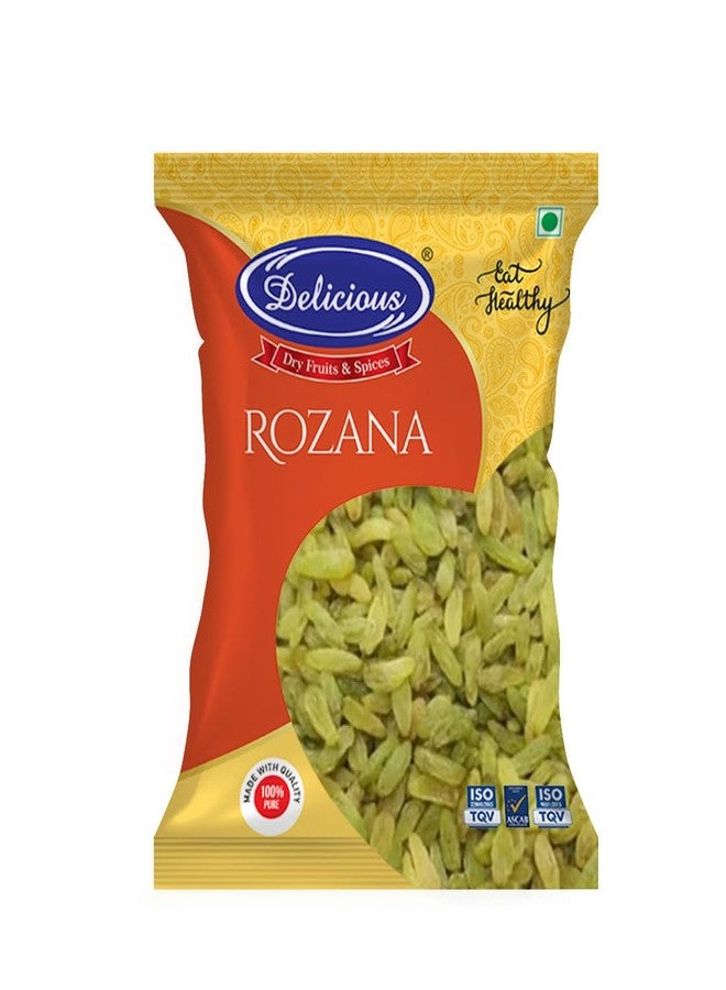 Delicious Rozana Green Raisins | Kismis Dry Fruits | Dry Grapes | Premium Kishmish | Kismis 500gm - Image 1