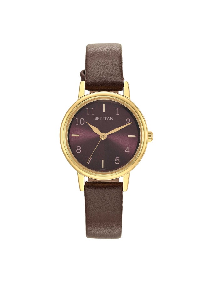 TITAN Analog Brown Dial Women's Casual Watch  - Image 1