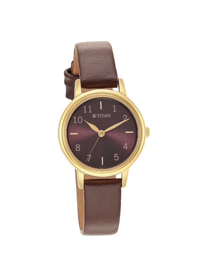 TITAN Analog Brown Dial Women's Casual Watch  - Image 2