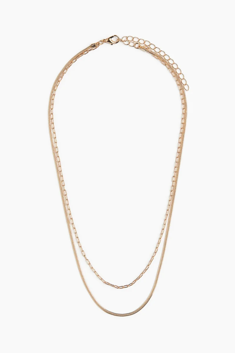 H&M Two-strand chain necklace