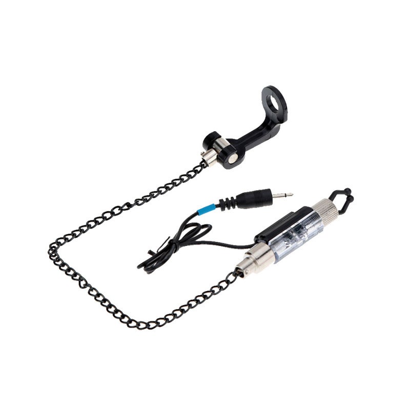 COONOR Iron Fishing Bite Alarm Chain Hanger Swinger LED Illuminated Indicator - Image 1