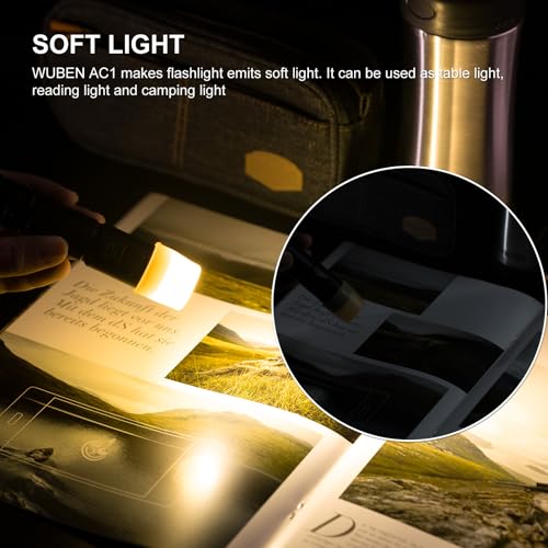 WUBEN AC1 3 Colors Flashlight Diffuser Durable Compatible with 24.5-26mm Diameter Lamp Caps for C3 L50 L50S TO40R TO46R Flashlight - Image 3