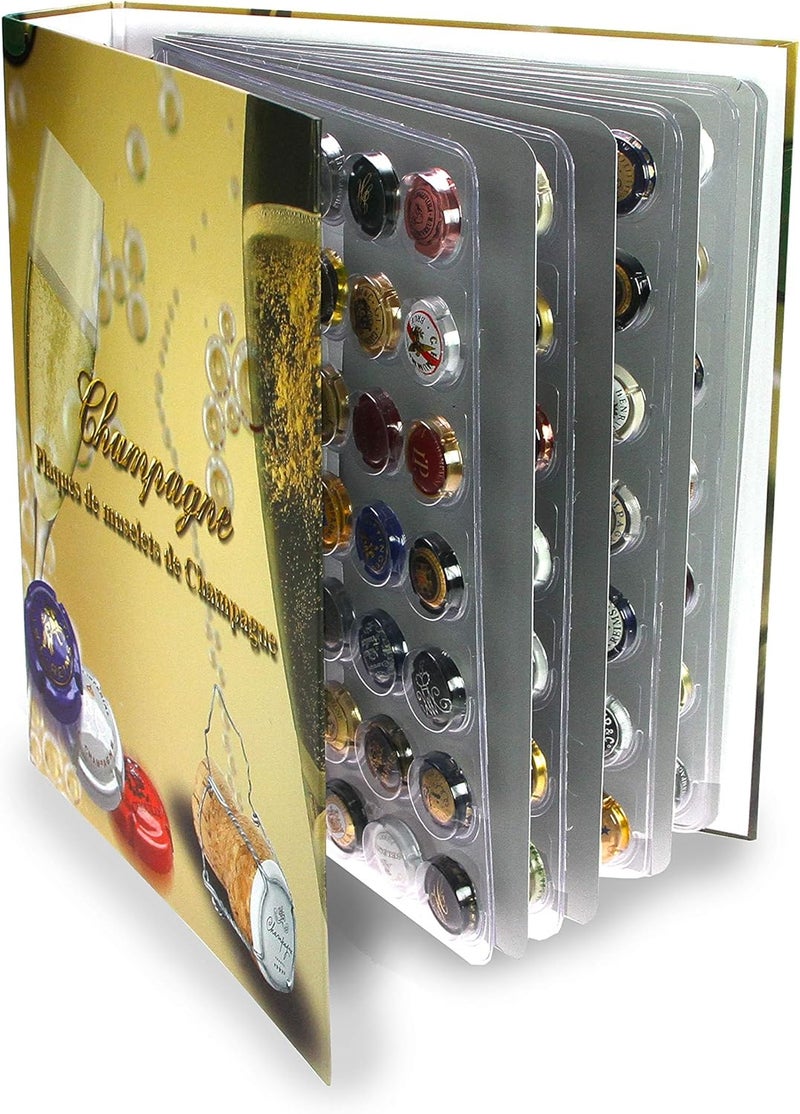 SAFE Champagne Cap Display Album w2 Pages for 84 Champagne Caps - Image 3