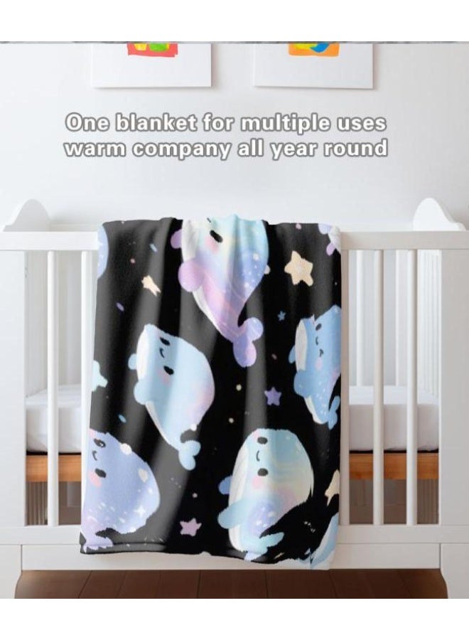 general Baby and children's cartoon flannel thin blanket (warm and comfortable, suitable for sleep, game use) 70cm*100cm - Image 5