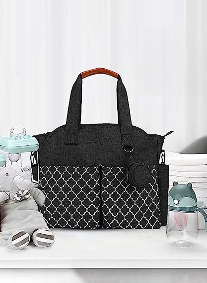 GROWSTEADY Diaper Bag Tote with Changing Station Upgrade Multi-Function Baby Bag with Adjustable Shoulder Strap  - Image 2