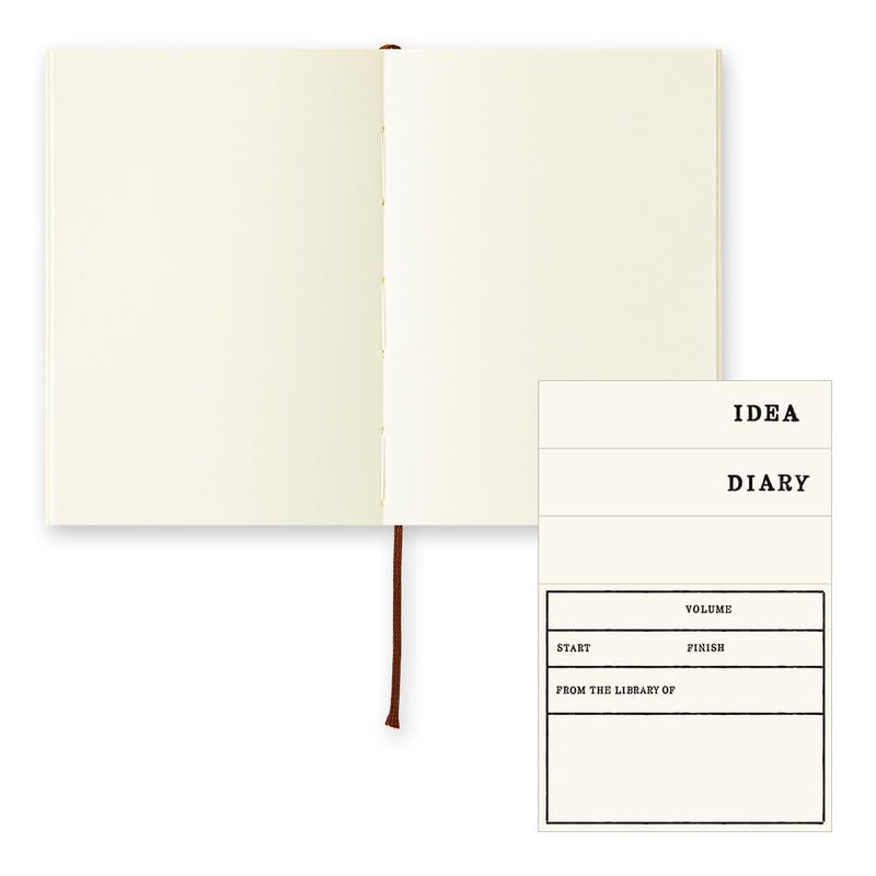 Midori 15344006 Notebook, MD Notebook, A7, Unruled - Image 3