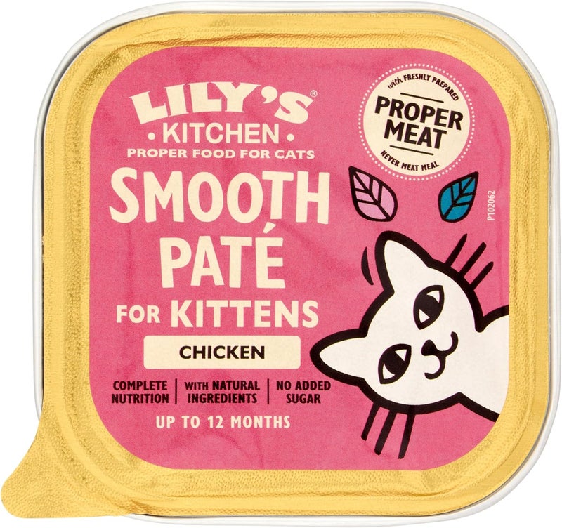 LILY'S KITCHEN Chicken Pate Wet Food for Kittens - 85G