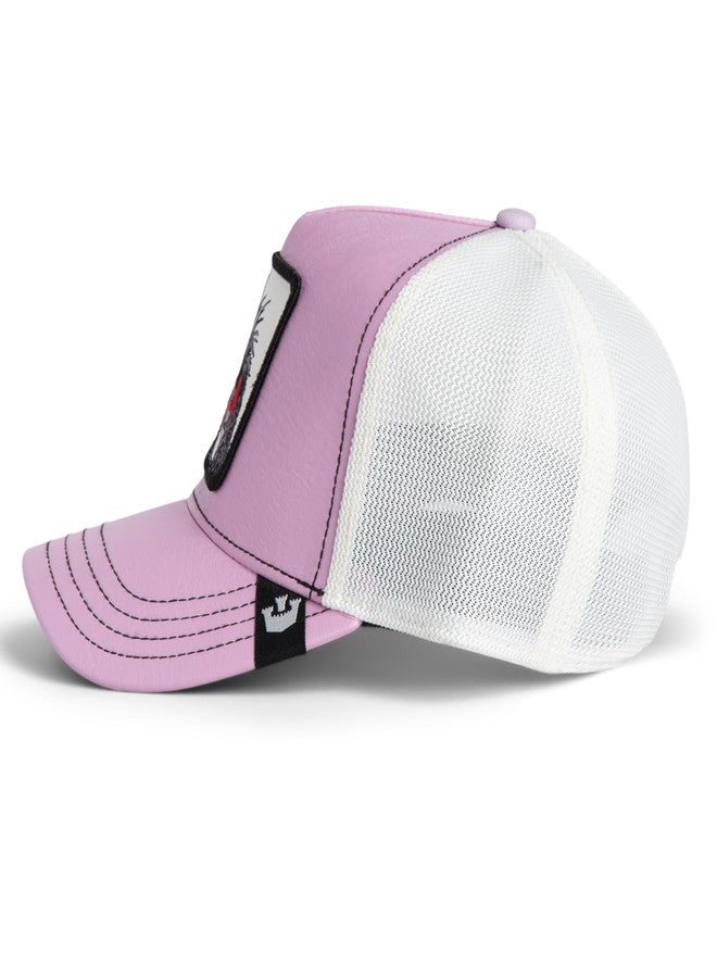 جورين بروس. قبعة سائقي الشاحنات من Goorin Bros. Piel Collection، أرجواني (Piel Punk)، مقاس واحد - Image 3