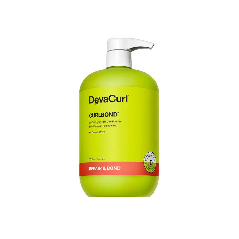 DevaCurl CurlBond Re-Coiling Cream Conditioner, Cozy Getaway, 32 fl. oz. - Image 1