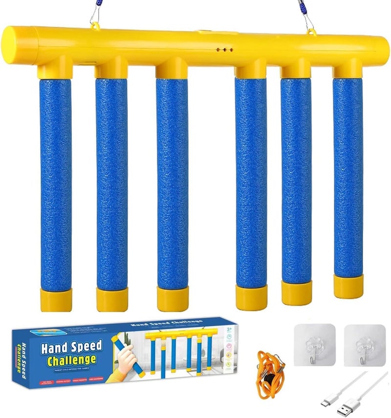 RVOGJP Drop The Stick Challenge - Hand Eye Coordination Training Toy, Adjustable Speed Catching Game - Image 1