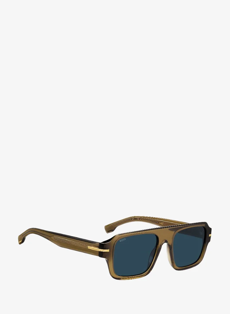 هوجو بوس Rectangular Hugo Boss Sunglasses