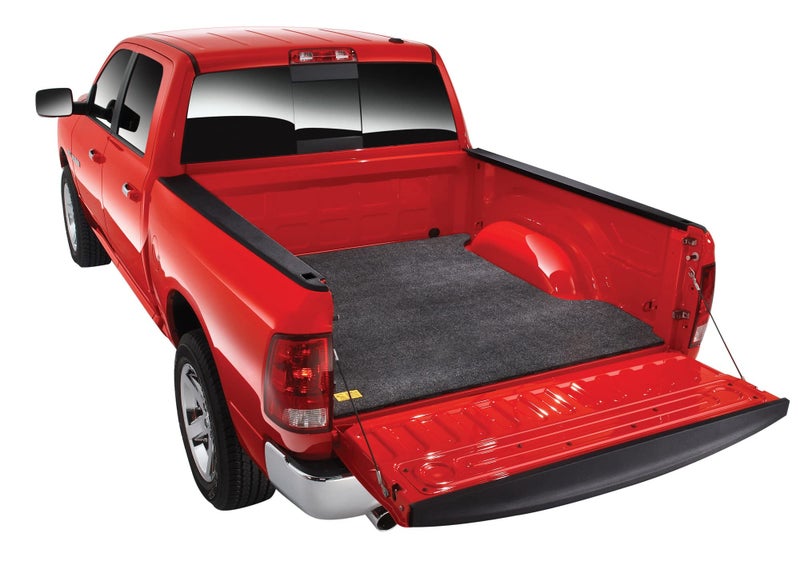 Bedrug Classic Bed Mat Fits 2019 2024 Chevrolet SilveradoGMC Sierra 59 Bed Models w SprayIn Or No Bed Liner Charcoal Grey BMC19CCS