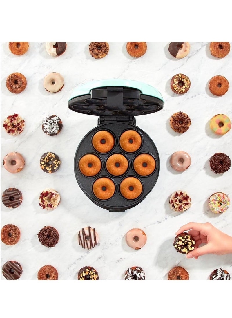 JAJEEK - "New Electric Donut Maker with Non-Stick Surface – Makes 7 Mini Donuts, Pancakes, and More!" - Image 1