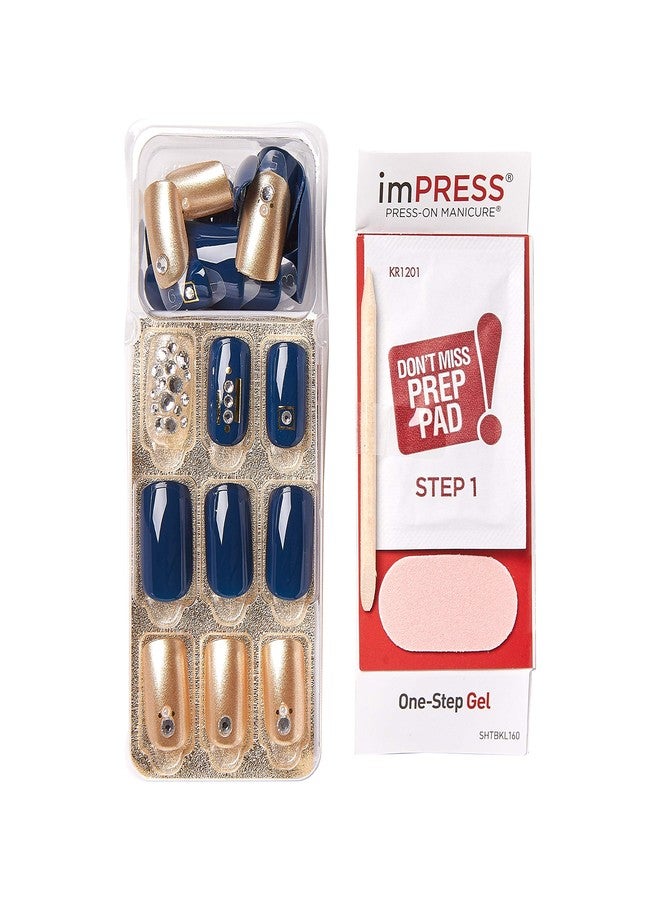 Impress Kiss Press-on Manicure One-Step Gel Nails Couture Collection - Haute (Pack of 1) - Image 3