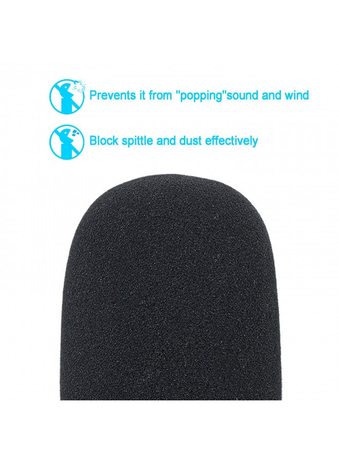 SUNMON K669 Foam Mic Windscreen, Pop Filter Wind Cover Compatible with Fifine USB Condenser Recording Microphone K669, T669, K669B by SUNMON - Image 3