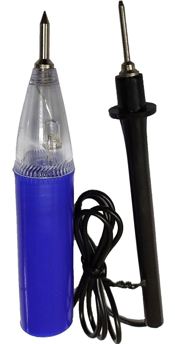 Inditrust 2Pcs of Continuity Tester to check all Cables Cords & Wires Analog Multimeter (Yellow 4000 Counts), Corded Electric - Image 4