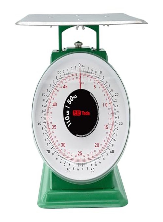 ta da Tada 110-LBS Heavy Duty Portion-Control Mechanical Kitchen and Food Scale Industrial Dial Scale with Stainless Steel Platform - Image 5