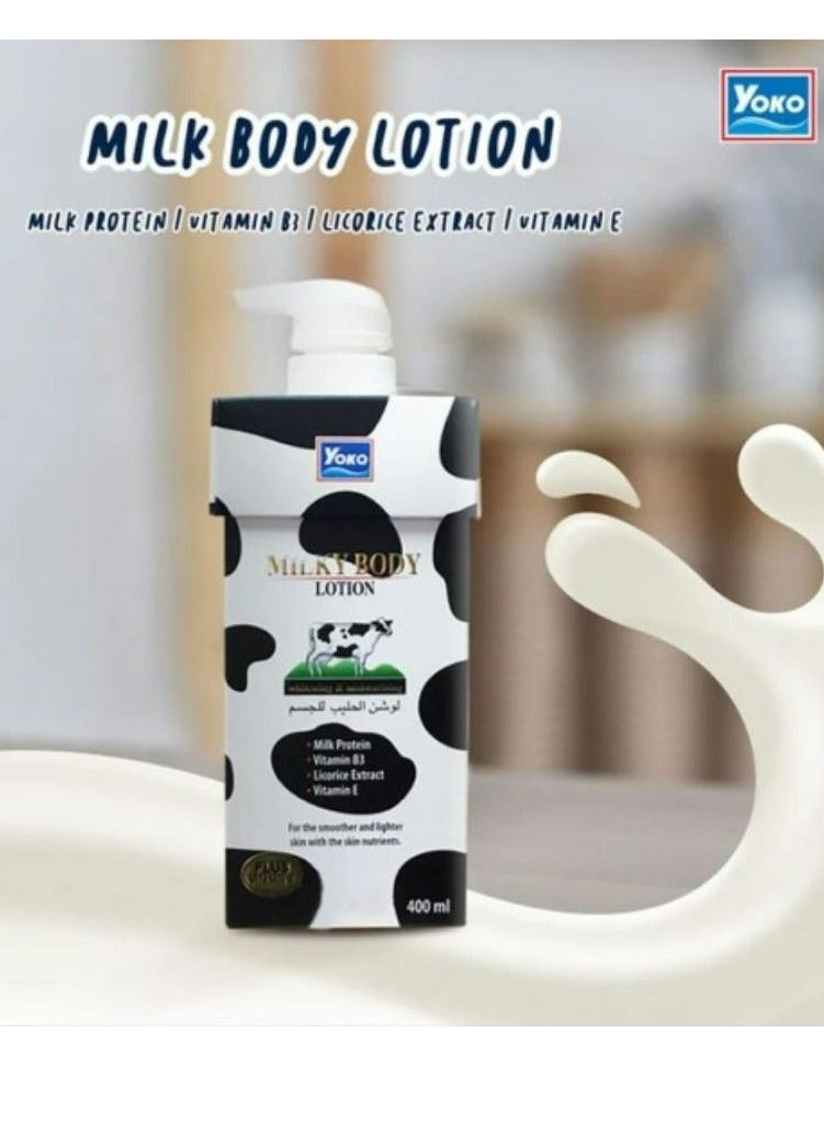 YOKO Milky Body Lotion 400 ML - Image 2