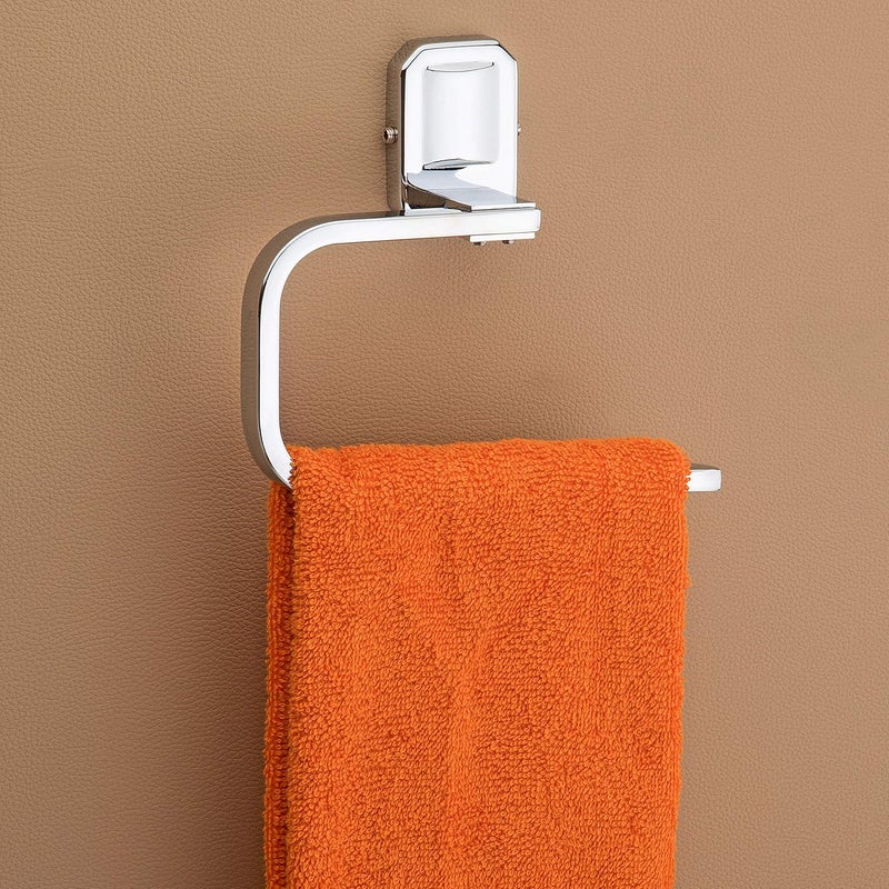 plantex Plantex Stainless Steel 304 Grade Bathroom Accessories Set/Bathroom Hanger for Towel/Towel Bar/Napkin Ring/Tumbler Holder/Soap Dish/Robe Hook (Cute - Pack of 10)  - Image 4