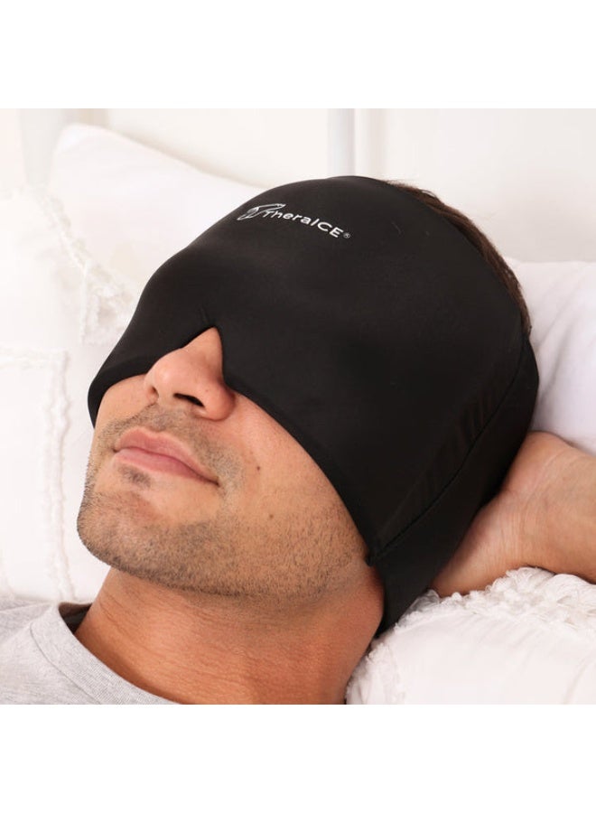 edical Headache Relief Mask – Hot & Cold Therapy Gel Compress for Migraine, Sinus, Stress and Eye Pain - Image 1