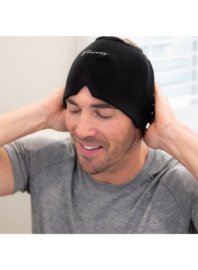 edical Headache Relief Mask – Hot & Cold Therapy Gel Compress for Migraine, Sinus, Stress and Eye Pain - Image 2