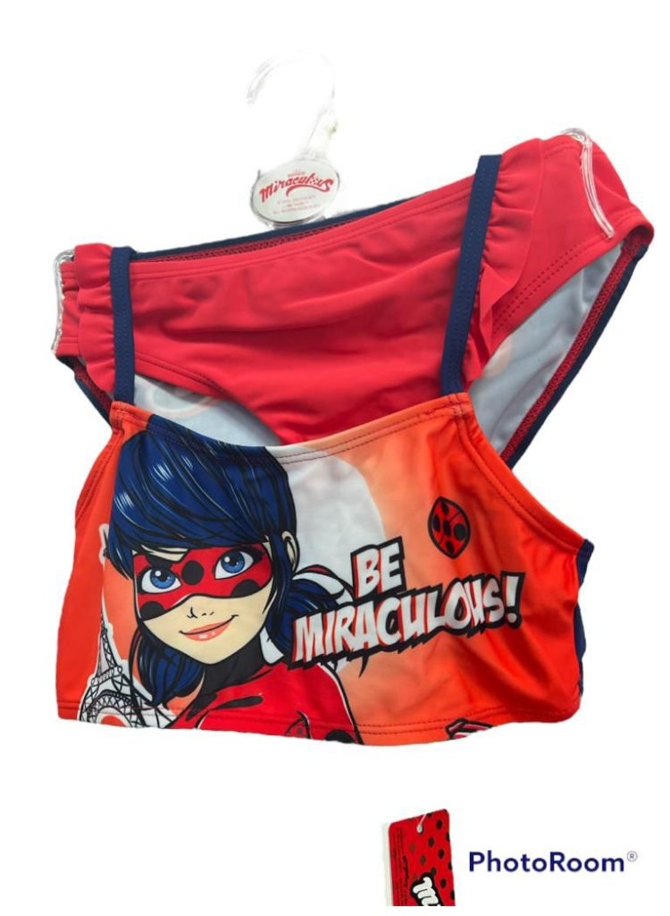 ZAG Heroez Miraculous بيكيني صدرية بتصميم Miraculous Ladybug Girl - Image 1