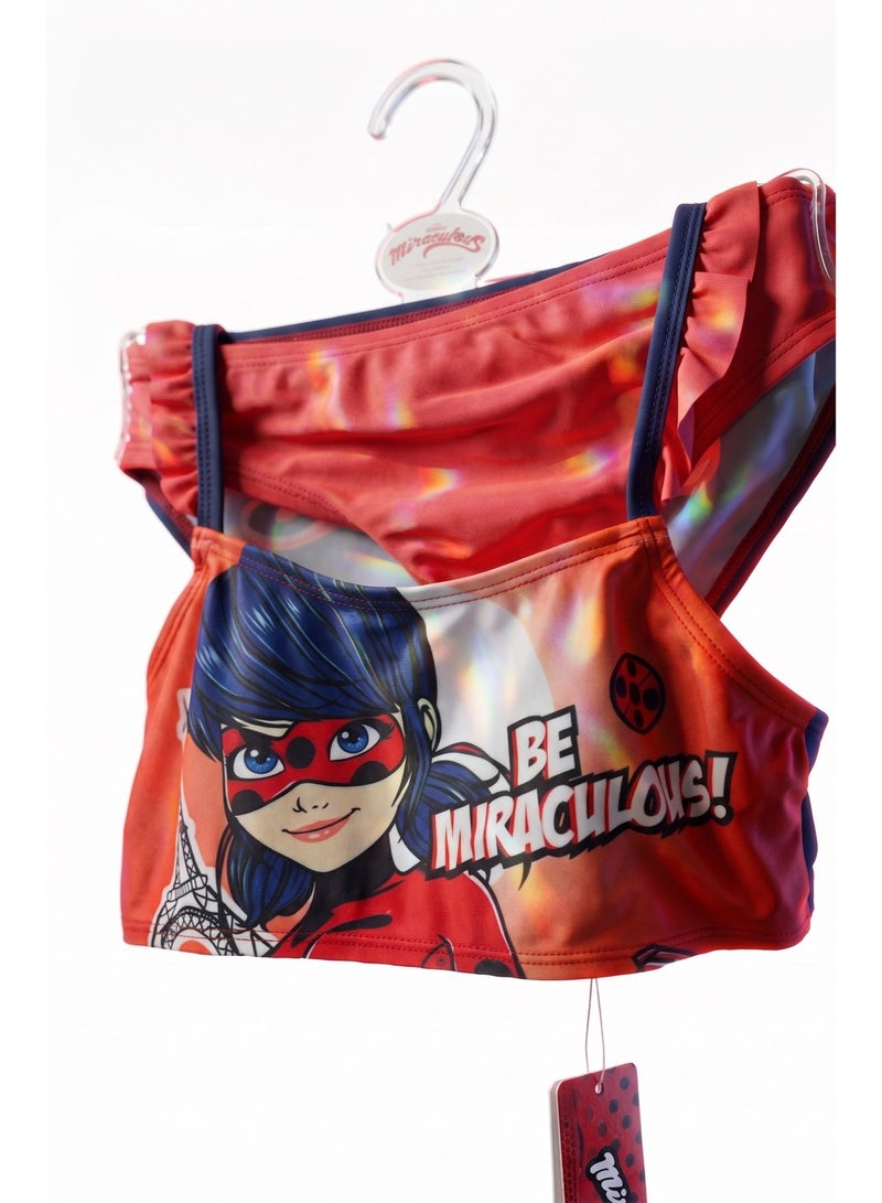ZAG Heroez Miraculous Miraculous Ladybug Girl Bustier Bikini - Image 1