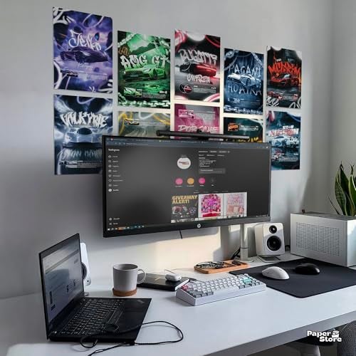 Thepaper9store Cardstock Pack of 10 - Super Car Posters | Premium 300 GSM | A4 Size (8.4x12 Inch) Wall Décor for Bedroom, Living Room, Office | Perfect for Car Lovers | - Image 5