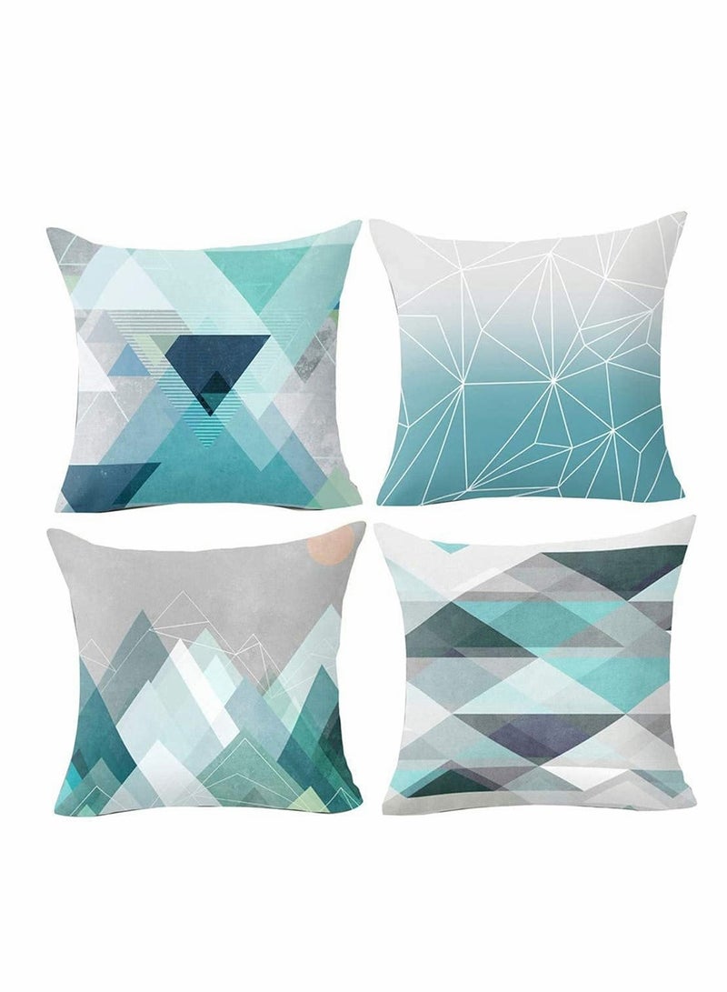 4PCS Pillows Set Sofa Cover Modern Decorative Pillowcases Home Cushion - Image 1