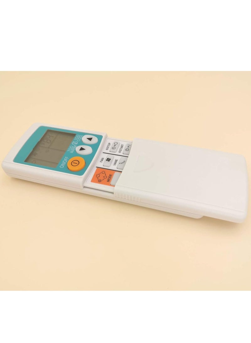 ELTRAZONE جهاز تحكم عن بُعد متوافق مع مكيفات الهواء ميتسوبيشي إلكتريك Mr. Slim MSZ-HM18NA-U1 MSZ-HM24NA-U1 MSZ-WR24NA-U1 MUZ-HM18NA MUZ-HM24NA NTXWMT18A112AA NTXWMT24A112AA مع عرض بالفهرنهايت مع بطارية - Image 3