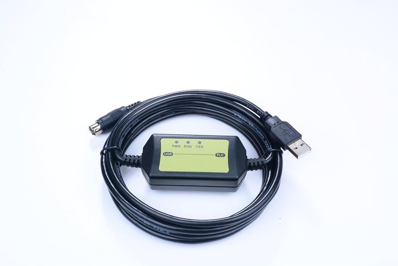 واشنجلي كابل برمجة USB-ACAB230 USB لسلسلة Delta PLC DVP EX ES EH EN، بديل لـ USB-ACAB230، بطول 6 أقدام - Image 4