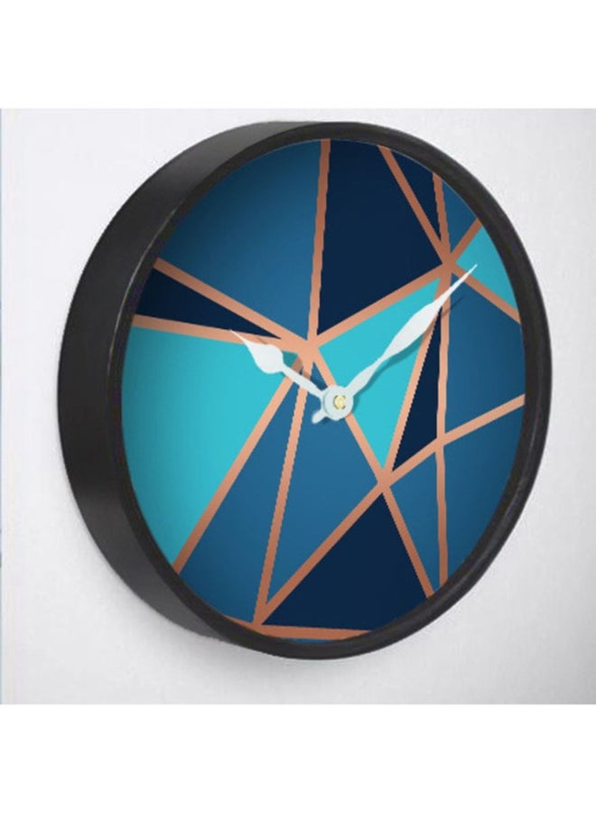 RIZARIES ساعة حائط معدنية باللون الأزرق الفاتح - Image 2