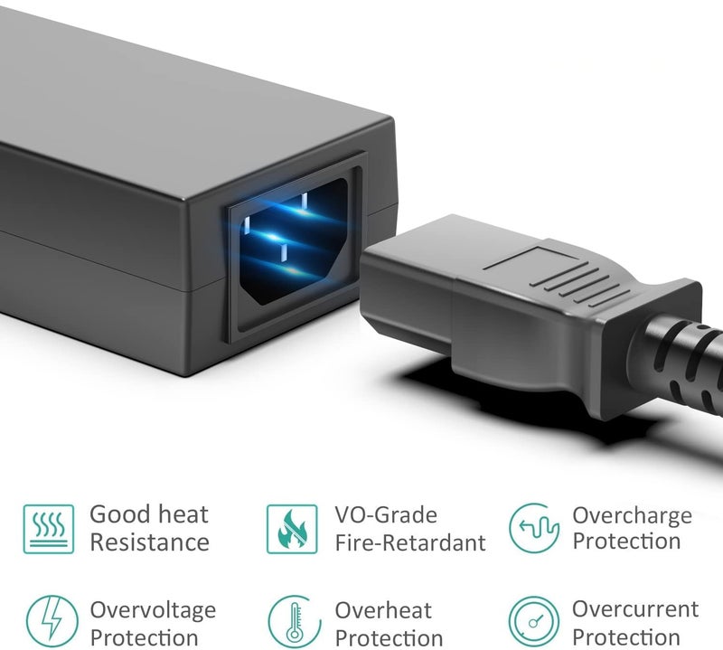 KFD محول تيار متردد KFD 12V 8.33A 4 دبابيس لجهاز Synology DiskStation DS412 DS413 DS414 DS415 DS710 DS712 DS416 DS416j DS418 DS418j DS920+ DS923+ DS916+ DS918+ DS420+ DS423+ DS720+ مزود طاقة خادم NAS - Image 3