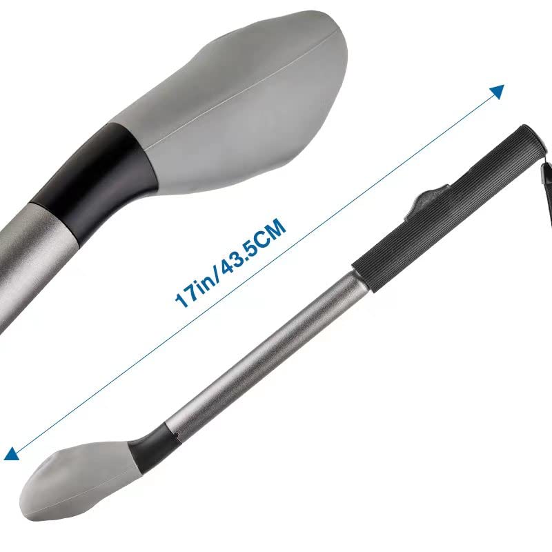 EASACE Upgrade Toilet Aid 17" Long Reach Comfort Wipe,Self Wipe Assist Tissue Holder Tool,Bathroom Aid for Limited Mobility,Seniors,Elderly. - Image 2