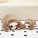 Gudisi 5 Pounds Weighted Sloth Stuffed Animals 236Inch Large Weighted Sloth PlushHuggable Companion for Kids Adults Gift for Thanksgiving Christmas and Birthday - Image 4
