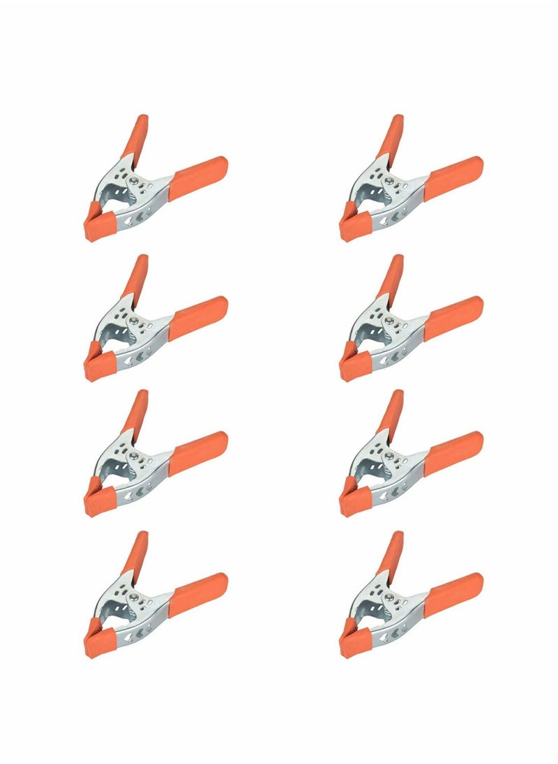 Y&D 8 Pack Spring Clamp, 6 inch Clamp Large Super Heavy Duty Metal, for Strong Hardware Claps Woodworking, Wood, Pony, Photography, Furniture  - Image 1