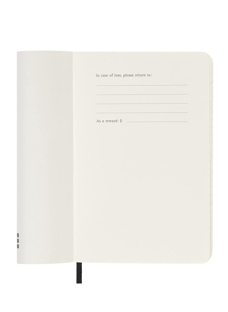 MOLESKINE - 18-Month 2022-23 Weekly Planner Diary 9x14cm Size Soft Cover Black - Image 1