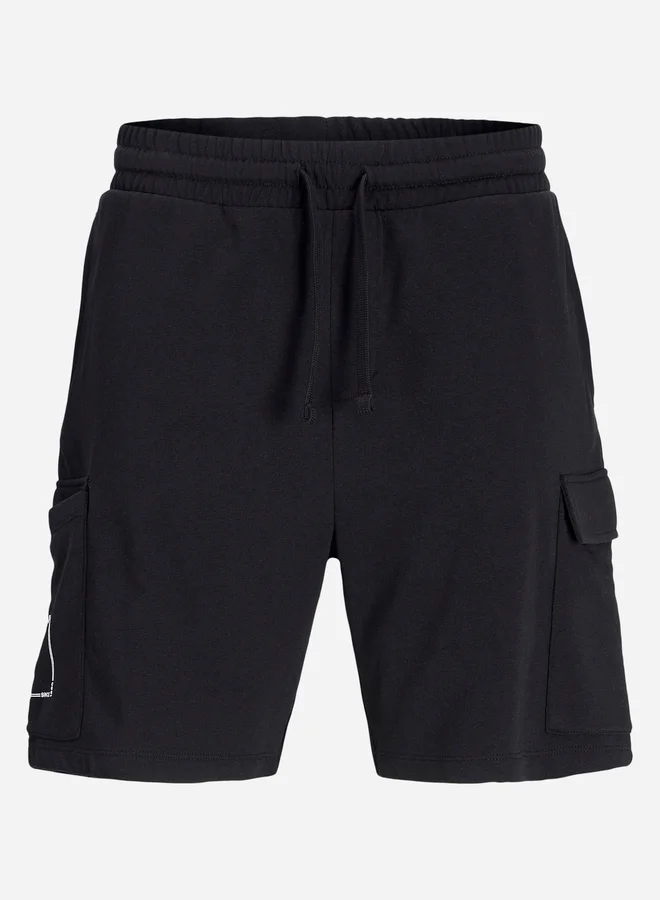 جاك اند جونز Jack & Jones Mid Rise Regular Fit Shorts with Pockets